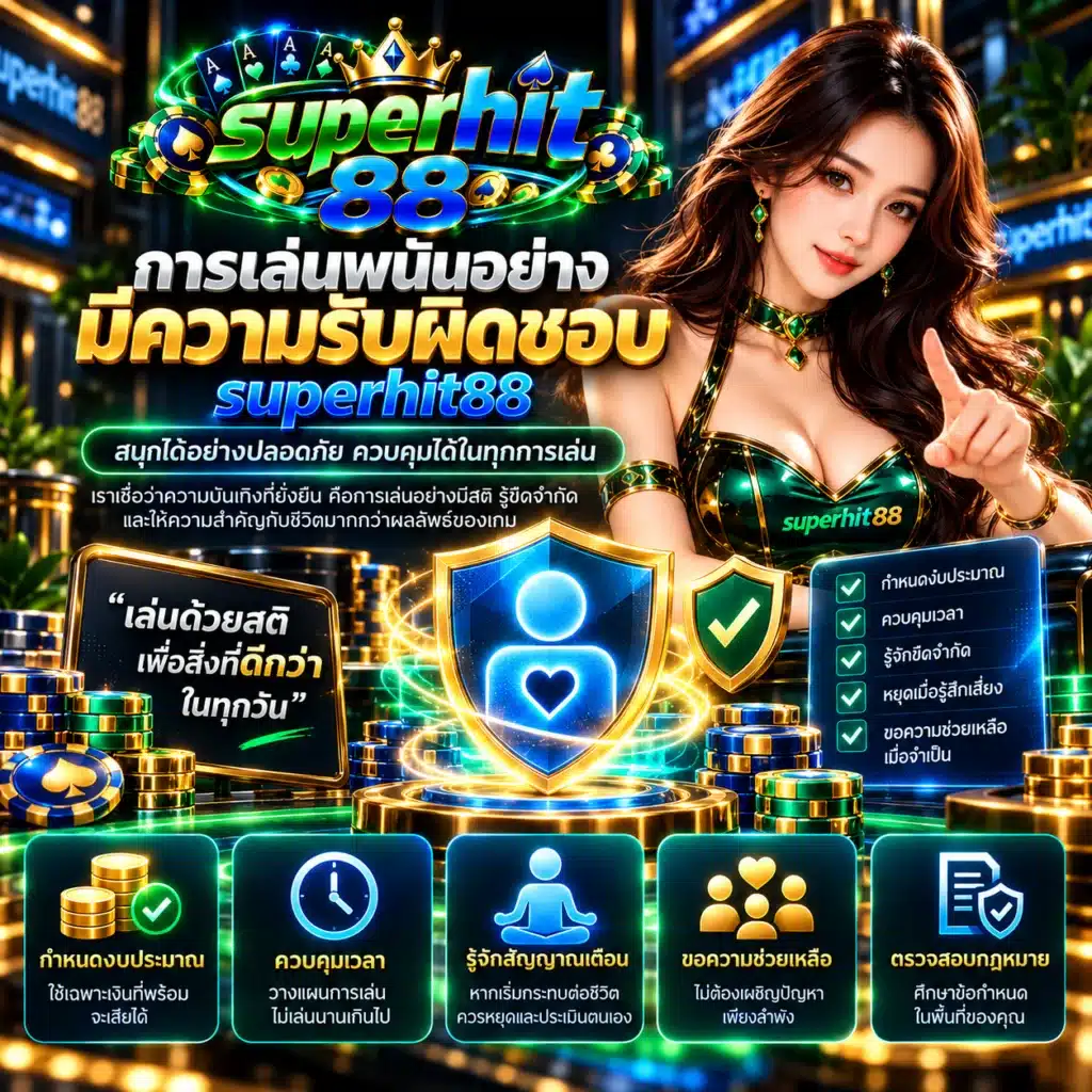 superhit88 การเล่นพนันอย่างมีความรับผิดชอบ
